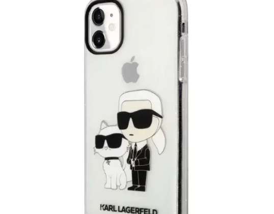 Karl Lagerfeld Case KLHCN61HNKCTGT for iPhone 11 / Xr 6,1" hardcase Gli