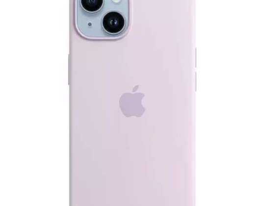 Чехол для Apple MPT83ZM/A iPhone 14 Plus 6,7" MagSafe сиреневый/сиреневый силиконовый