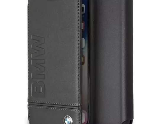 Ochranné puzdro na telefón BMW BMFLBKPXLLSB pre Apple iPhone X / Xs čierne