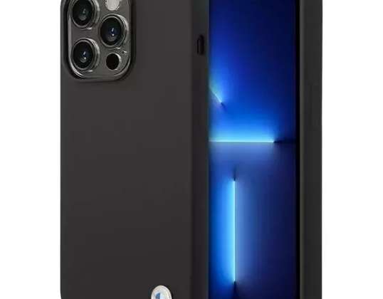 BMW BMHCP14LSILBK phone case for Apple iPhone 14 Pro 6,1" black/b
