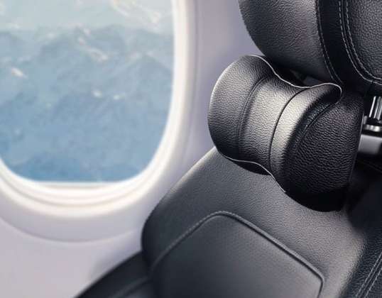 Comfortable Baseus First Class leather headrest