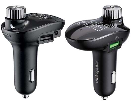 Car Charger Rock Space B302 FM MP3 Bluetooth Transmitter