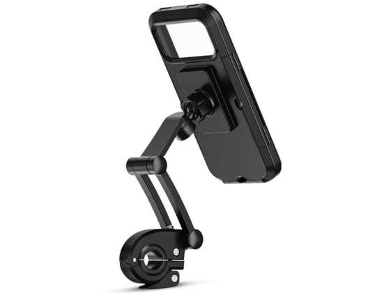 ROCK bike holder with 360 case for phone up to 6.7" black