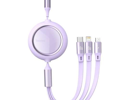 USB-C Kabel 3in1 Baseus Bright Mirror für Micro USB / USB-C / Lightning,