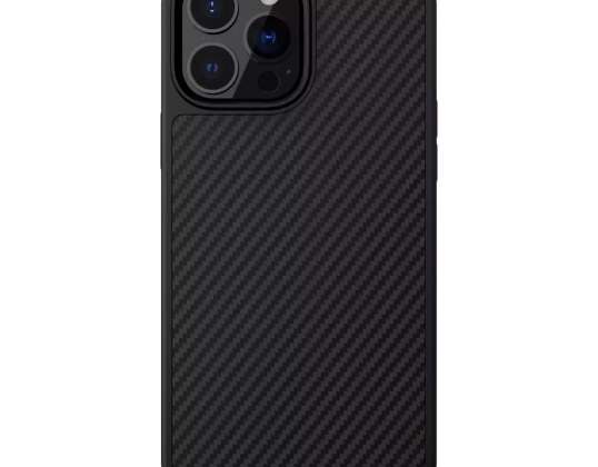 Nillkin Schutzhülle Kunstfaser Carbon iPhone 13 Pro Max schwarz