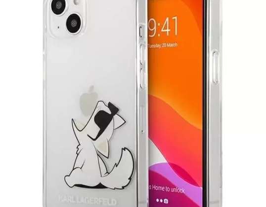 Karl Lagerfeld KLHCP13SCFNRC iPhone 13 mini 5,4" kovakoteloinen läpinäkyvä