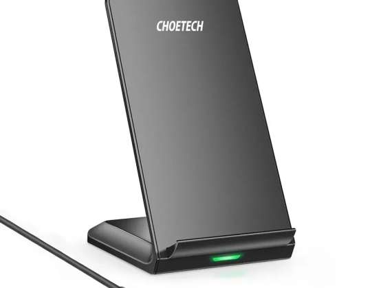 Choetech Qi langaton laturi 10W puhelinteline + USB-kaapeli