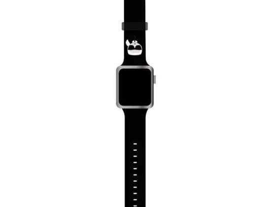 Karl Lagerfeld Älykellohihna KLAWLSLKK Apple Watchille 42/44/45m