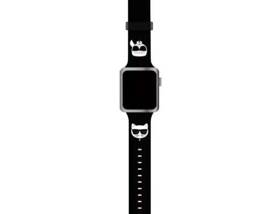 Karl Lagerfeld älykellohihna KLAWMSLCKK Apple Watchille 38/40/41
