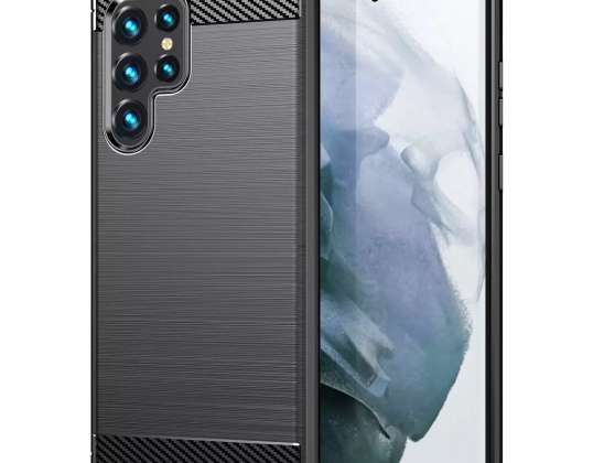 Hiilipuhelinkotelo Samsung Galaxy S23 Ultra elastiselle voimalle