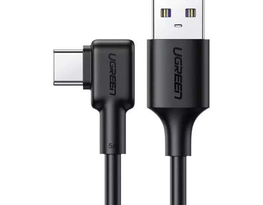 UGREEN-kulmakaapeli USB-sivupistokkeella - USB Type C 5 A Qui