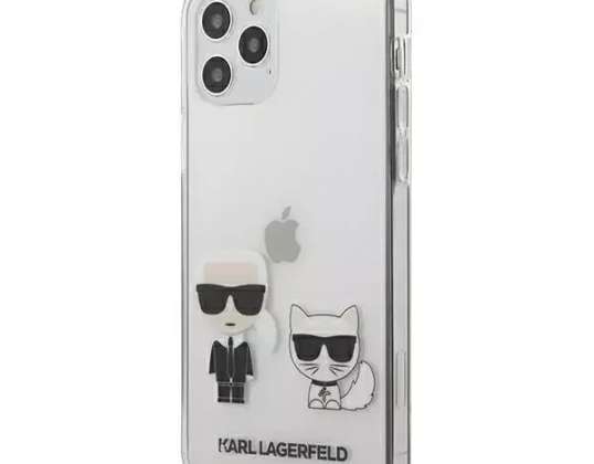 Karl Lagerfeld-fodral KLHCP12MCKTR för iPhone 12/12 Pro 6,1" hardcase Kar