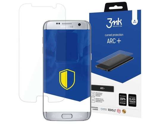 3mk ARC+ képernyővédő fólia Samsung Galaxy S7 Edge készülékhez