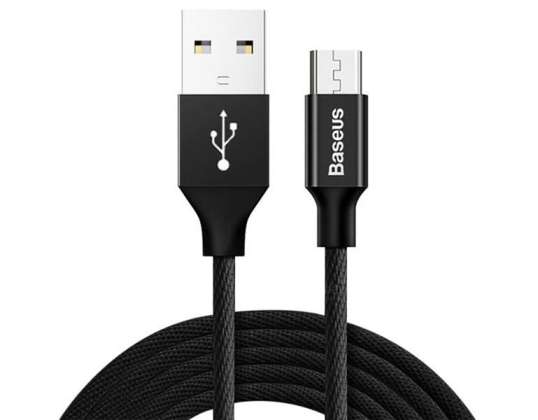 Baseus Yiven Micro-USB-Kabel 150 cm 2A schwarz