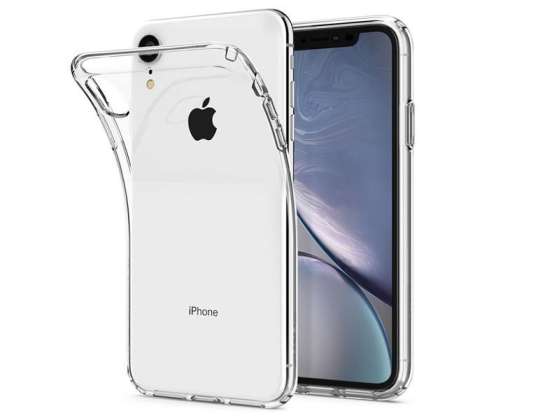 "Spigen" skystųjų kristalų dėklas "Apple iPhone Xr" krištolo skaidrumo