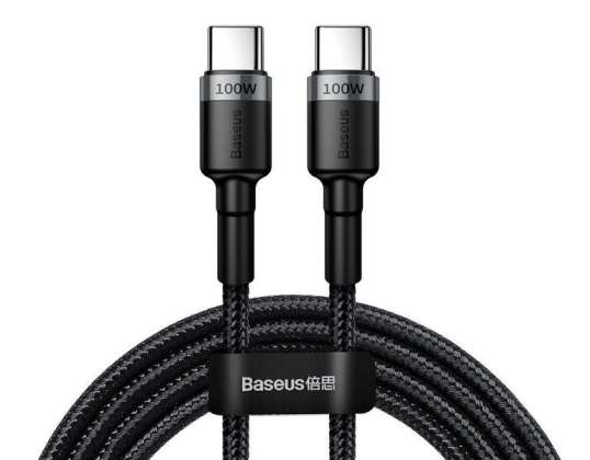 Baseus Cafule USB-C Quick Charge 3.0 PD 2.0 100W 5A Grå kabel Baseus Cafule