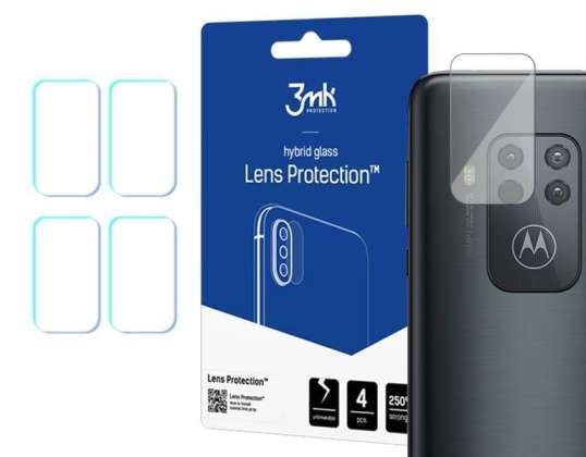 Glass x4 for Camera Lens 3mk Flexible Glass for Motorola One Zoom