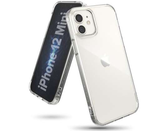 Apple iPhone 12 Mini için Ringke Fusion Kılıf 5.4 Clear
