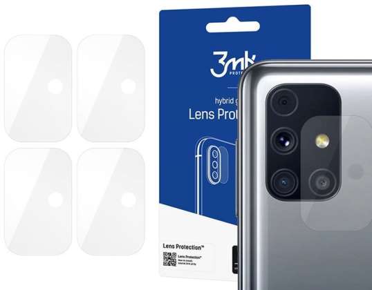 Verre x4 pour objectif de caméra 3mk verre flexible pour Samsung Galaxy M31s