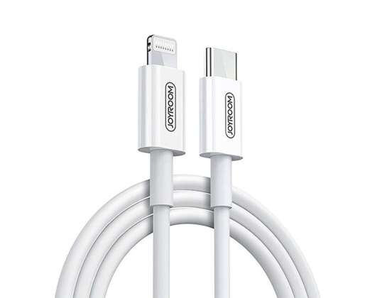 1,2 m Joyroom-kabel S-M420 Ben Series USB-C Type C naar Lightning PD Whit