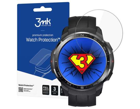 Protetor de tela de proteção de relógio x3 3mk para Honor Watch GS Pro