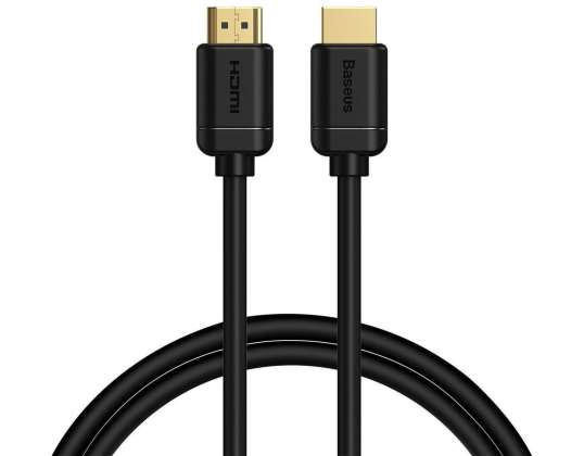 Cable HDMI 2.0 base, 4K 60Hz, 3D, HDR, 18Gbps, 1m Negro