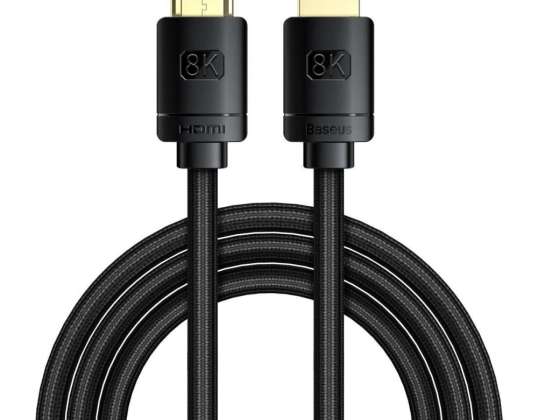 Baseus High Definition Series HDMI 2.1 cable, 8K 60Hz, 3D, HDR, 48Gbps