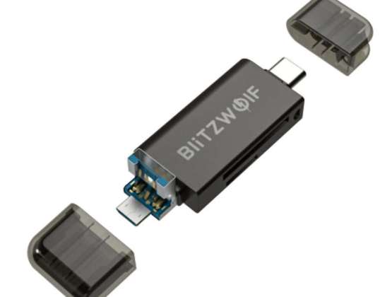 USB-C / USB-A SD Kartenleser Blitzwolf BW-CR1