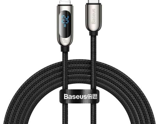2m Baseus Display PD 20W USB-C Type C to Lightning Cable for iPhone CZ