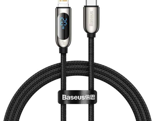 1m Baseus USB-C Type C to Lightning Display PD 20W Cable for iPhone Cza