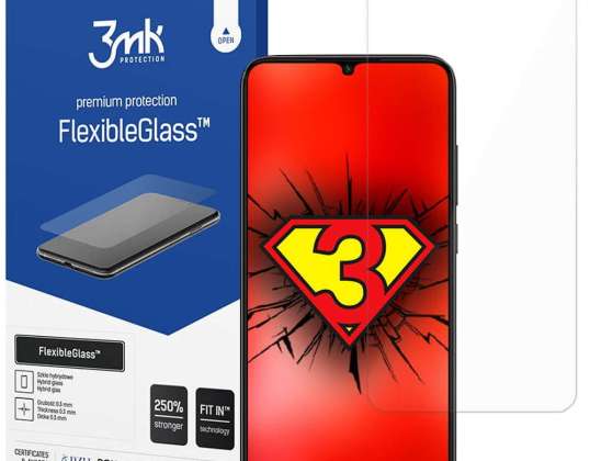 3mk Verre de protection hybride en verre flexible 7H pour Xiaomi Redmi Note 8