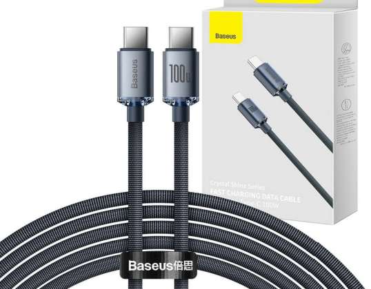 Baseus Crystal Shine USB-C Type C to USB-C Quick Charging Cable