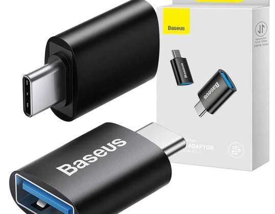 Baseus Mini OTG Adaptor Adaptor USB-A la USB-C Tip-Cțar