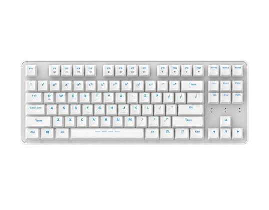 Dareu EK807G 2.4G teclado mecánico inalámbrico (blanco)