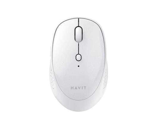 Wireless Universal Mouse Havit MS76GT 800-1600 DPI (alb)