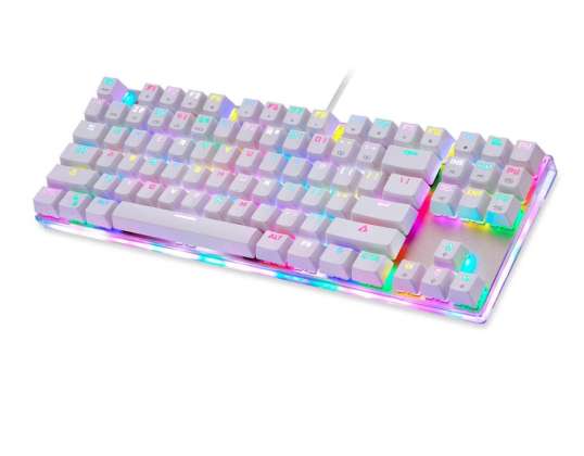 Motospeed K87S RGB Mechanical Gaming Keyboard (White)