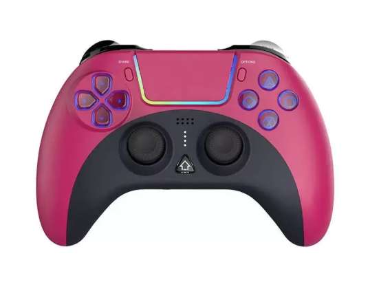 Controller wireless / GamePad iPega PG-P4023D touchpad PS4 (Rosa