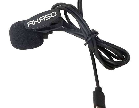 Microfone externo para câmera de ação Akaso Brave 7