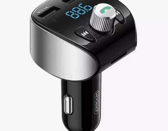 Joyroom FM vysílač Bluetooth 5.0 MP3 micro SD nabíječka do auta
