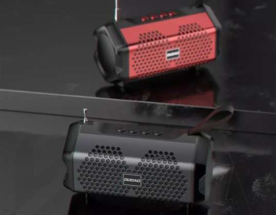 Dudao Bluetooth 5.0 wireless speaker 3W 500mAh radio black (Y9s-