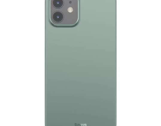 Baseus vingeveske Ultratynt deksel iPhone 12 mini grønn (WIAPIPH54N-