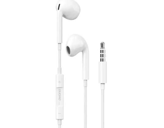 Dudao in-ear headphones with minijack connector 3.5mm white (X14PRO)