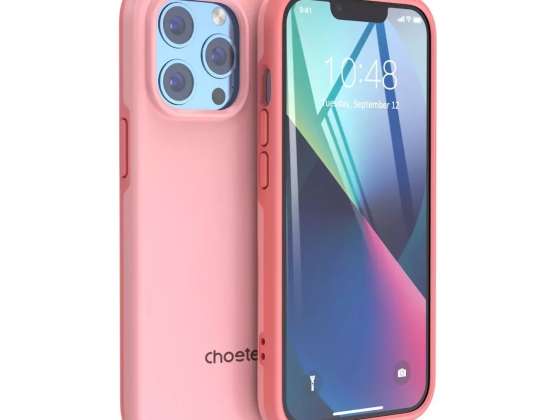 Choetech MFM Anti-drop Case Case Made For MagSafe voor iPhone 13 Pro Roze