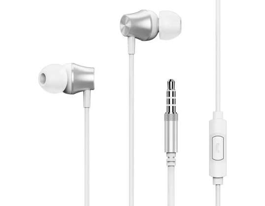 Remax in-ear kuulokkeet kuulokkeet kaukosäätimellä ja mikrofonilla m