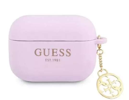 Guess GUAPLSC4EU AirPods Pro cover paars / paars Charm Collection