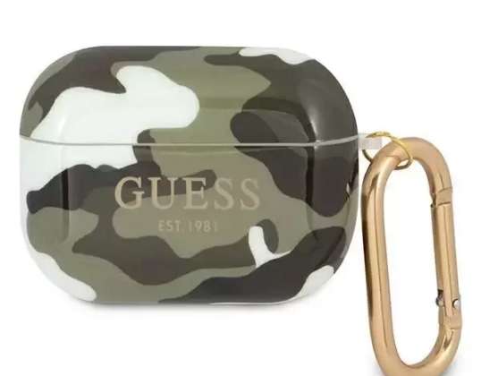 Gæt GUAPUCAMA AirPods Pro cover grøn / khaki Camo Collection