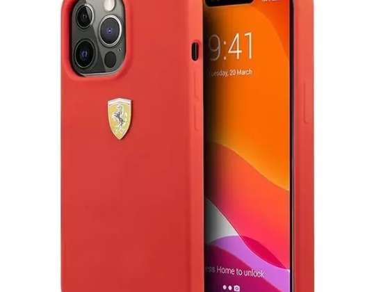 Ferrari FESSIHCP13XRE iPhone 13 Pro Max 6,7" punainen/punainen kovakotelo Sil