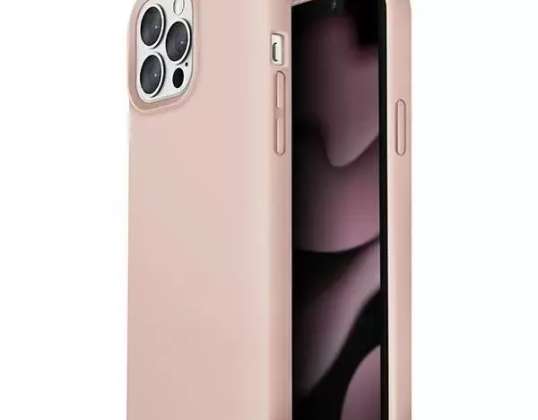 Funda UNIQ Lino iPhone 13 Pro Max 6,7" rosa/rubor rosa