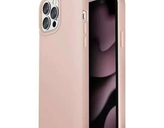 UNIQ Lino Hue Hoesje iPhone 13 Pro / 13 6,1" roze/blush roze MagSafe