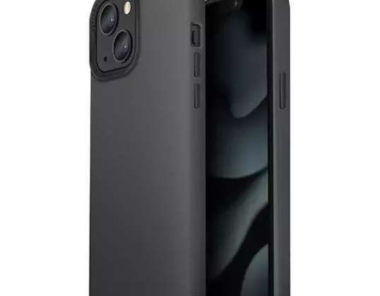 UNIQ Case Lino Hue iPhone 13 6.1" grey/charcoal grey MagSafe